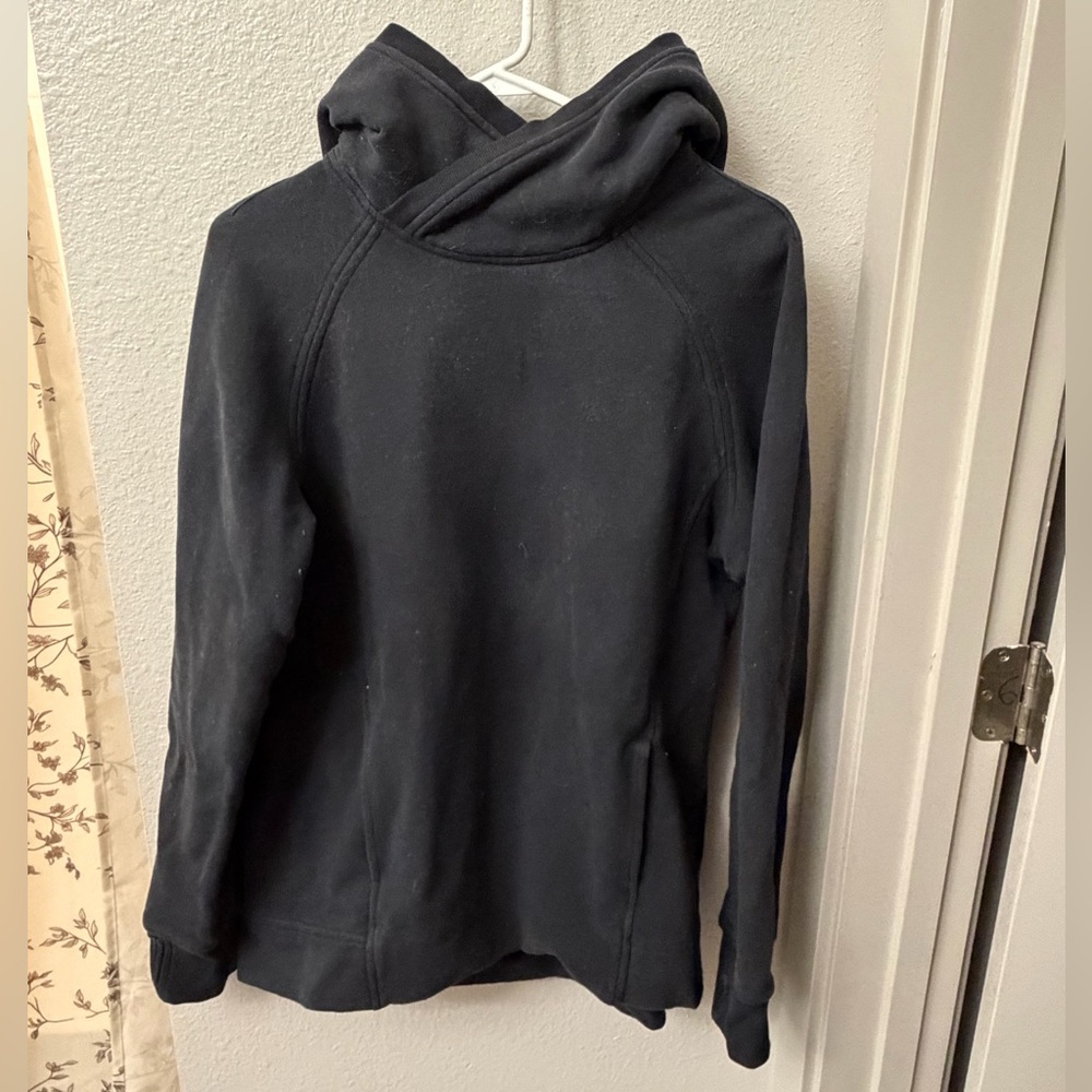 lululemon athletica Black Pullover Hoodie size 10